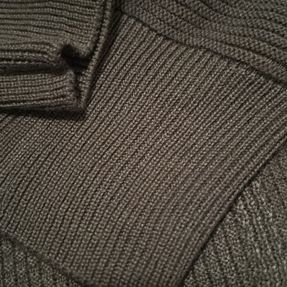 Olive Green Long Sleeve Sweater - Picture 5 of 5